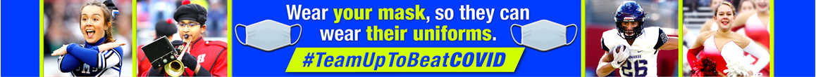 #TeamUpToBeatCOVID - Masks & Uniforms